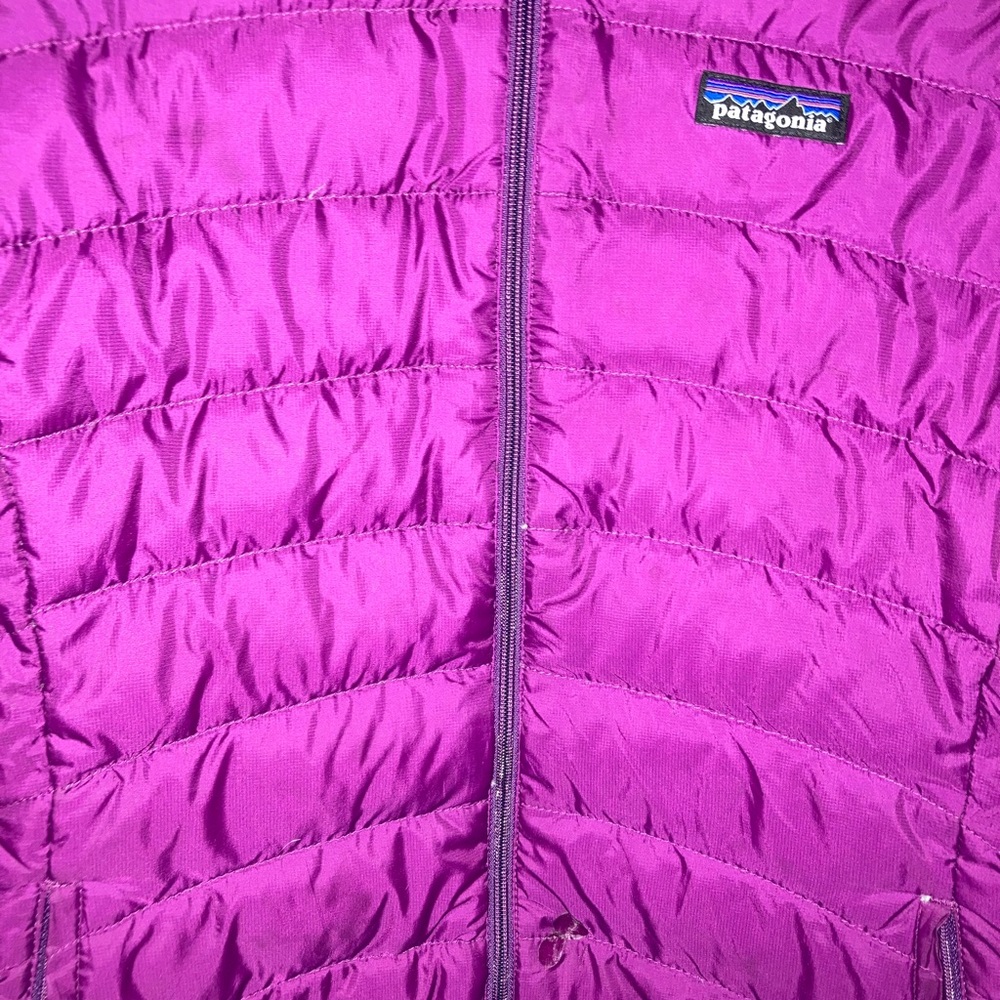 Patagonia Children’s Purple Puffer Jacket - Picture 2 of 9